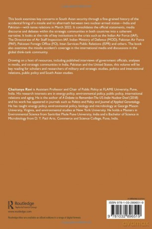 South Asian Instability: The India-Pakistan Missile Accident (South Asia in Context) - Chaitanya Ravi [KSIĄŻKA]