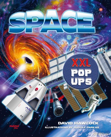 Space XXL pop-ups - David Hawcock [KSIĄŻKA]