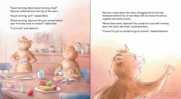 Spencer the Siksik Makes a New Friend: English Edition (Spencer the Siksik and Gary the Snow Goose) - Nadia Sammurtok [KSIĄŻKA]