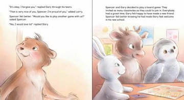 Spencer the Siksik Makes a New Friend: English Edition (Spencer the Siksik and Gary the Snow Goose) - Nadia Sammurtok [KSIĄŻKA]