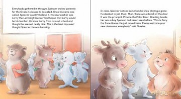 Spencer the Siksik Makes a New Friend: English Edition (Spencer the Siksik and Gary the Snow Goose) - Nadia Sammurtok [KSIĄŻKA]