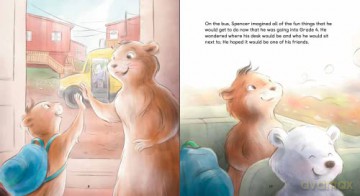 Spencer the Siksik Makes a New Friend: English Edition (Spencer the Siksik and Gary the Snow Goose) - Nadia Sammurtok [KSIĄŻKA]
