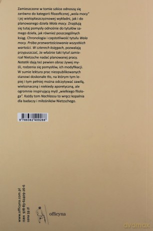 Notatki z lat 1885-1887 - Friedrich Nietzsche [KSĄŻKA]