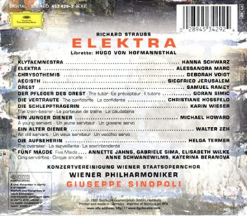 Sinopoli,Wp: Strauss:Elektra [2CD]