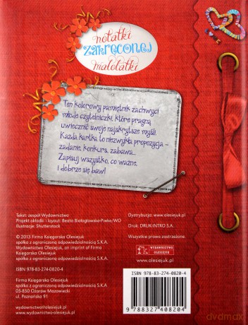 Notatki zakręconej małolatki [KSĄŻKA]