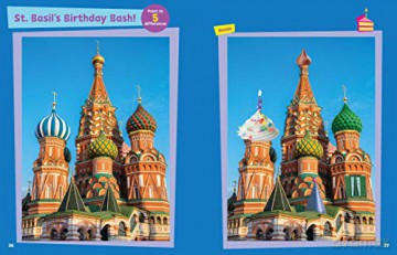 Spot the Differences: Around the World (PBS Kids): 50 Totally Engaging Puzzles - PBS Kids [KSIĄŻKA]