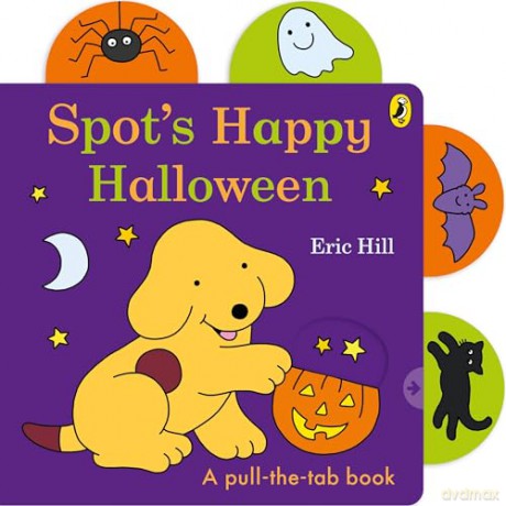 Spot's Happy Halloween: A pull the tab board book - Eric Hill [KSIĄŻKA]