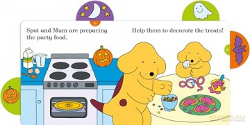 Spot's Happy Halloween: A pull the tab board book - Eric Hill [KSIĄŻKA]