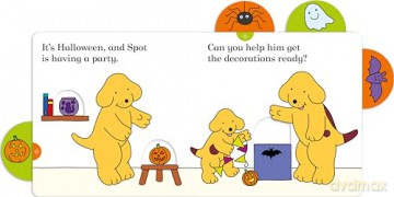 Spot's Happy Halloween: A pull the tab board book - Eric Hill [KSIĄŻKA]