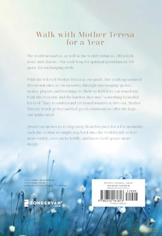 Spread Love: Words of Compassion, Peace, and Joy - Mother Teresa [KSIĄŻKA]