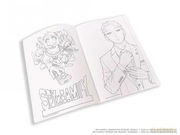 Spy x Family: The Official Coloring Book: 0 - Tatsuya Endo [KOMIKS]