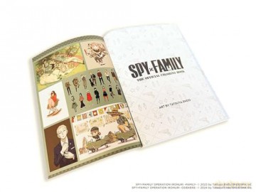 Spy x Family: The Official Coloring Book: 0 - Tatsuya Endo [KOMIKS]