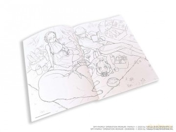 Spy x Family: The Official Coloring Book: 0 - Tatsuya Endo [KOMIKS]
