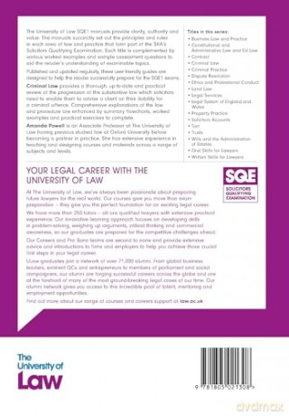 SQE - Criminal Law 4e - Amanda Powell [KSIĄŻKA]
