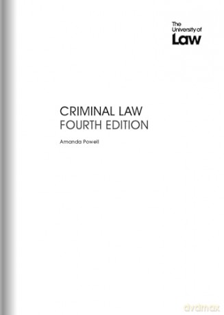 SQE - Criminal Law 4e - Amanda Powell [KSIĄŻKA]