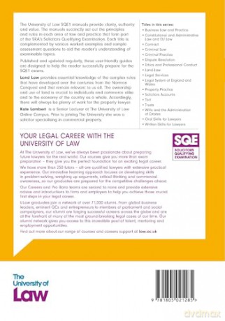 SQE - Land Law 4e - Kate Lambert [KSIĄŻKA]