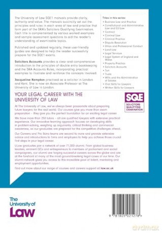 SQE - Solicitors Accounts 4e - Jacqui Kempton [KSIĄŻKA]
