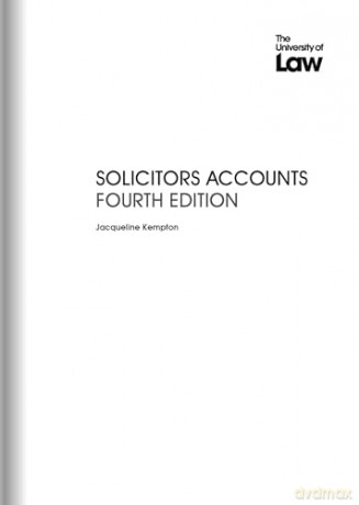 SQE - Solicitors Accounts 4e - Jacqui Kempton [KSIĄŻKA]
