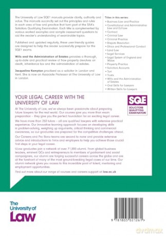 SQE - Wills and the Administration of Estates 4e - Jacqui Kempton [KSIĄŻKA]