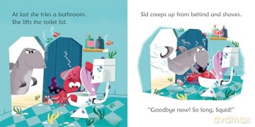 Squid Lifts the Lid (Phonics Readers) - Lesley Sims [KSIĄŻKA]