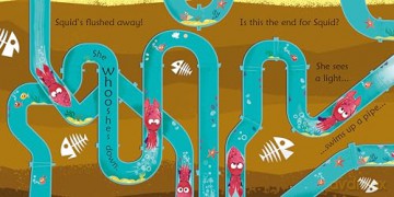 Squid Lifts the Lid (Phonics Readers) - Lesley Sims [KSIĄŻKA]
