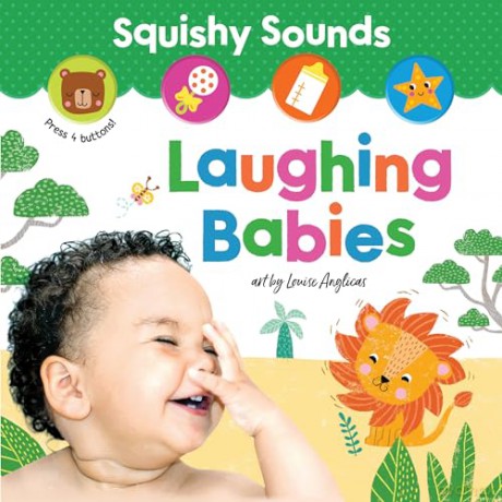 Squishy Sounds: Laughing Babies - Louise Anglicas [KSIĄŻKA]