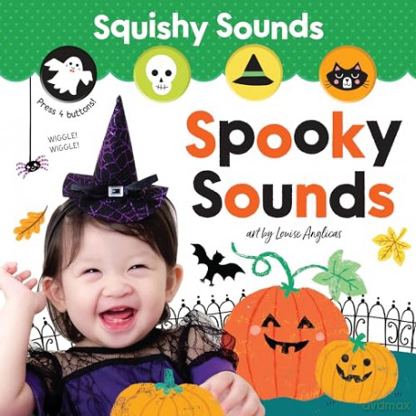 Squishy Sounds: Spooky Sounds - Louise Anglicas [KSIĄŻKA]