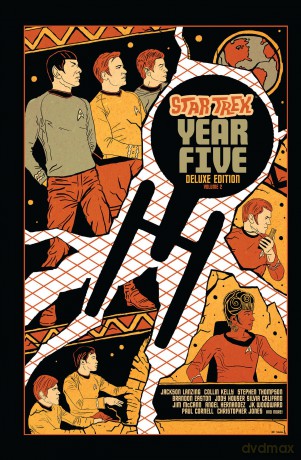 Star Trek: Year Five Deluxe Edition--Book Two - Jackson Lanzing [KSIĄŻKA]