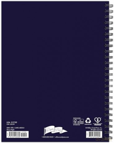Starry Night 2025 Spiral Weekly Planner [KSIĄŻKA]