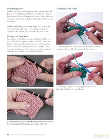 Starter Guide to Tunisian Crochet: Expand Your Crafting Skills with 16 Must-Make Projects - Mary Beth Temple [KSIĄŻKA]