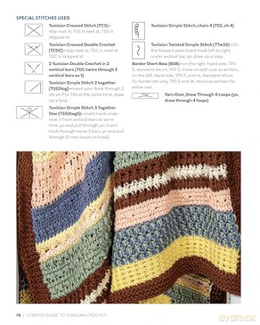 Starter Guide to Tunisian Crochet: Expand Your Crafting Skills with 16 Must-Make Projects - Mary Beth Temple [KSIĄŻKA]
