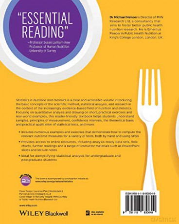 Statistics in Nutrition and Dietetics - Michael Nelson [KSIĄŻKA]