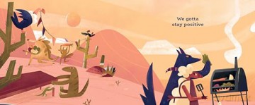 Stay Positive: A Children's Picture Book - The Hold Steady [KSIĄŻKA]