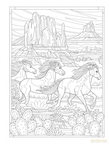 Stay Wild: A Coloring Book Menagerie by Marjorie Sarnat (Dover Adult Coloring Books) - Marjorie Sarnat [KSIĄŻKA]