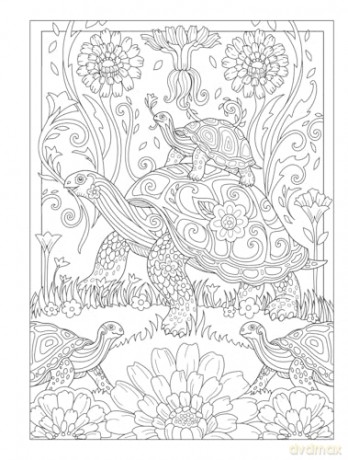 Stay Wild: A Coloring Book Menagerie by Marjorie Sarnat (Dover Adult Coloring Books) - Marjorie Sarnat [KSIĄŻKA]