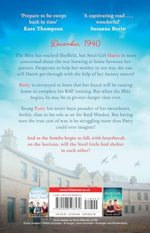 Steel Girls in the Blitz: A BRAND NEW heart-wrenching and emotional WWII saga, set in the Sheffield Blitz: Book 5 (The Steel Girls) - Michelle Rawlins [KSIĄŻKA]