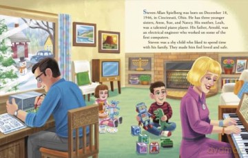 Steven Spielberg: A Little Golden Book Biography - Geof Smith [KSIĄŻKA]