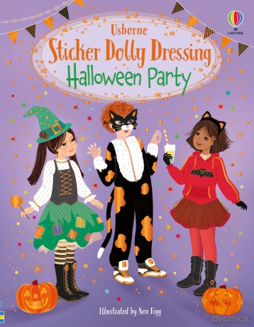 Sticker Dolly Dressing Halloween Party - Fiona Watt [KSIĄŻKA]