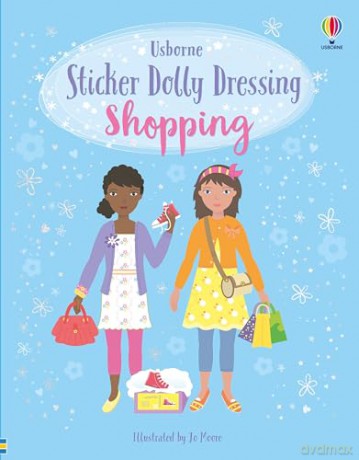 Sticker Dolly Dressing Shopping - Fiona Watt [KSIĄŻKA]