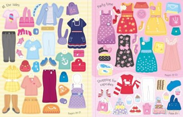 Sticker Dolly Dressing Shopping - Fiona Watt [KSIĄŻKA]