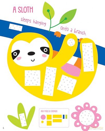 Sticker Fun: Learn About Animals - Logan Powell [KSIĄŻKA]