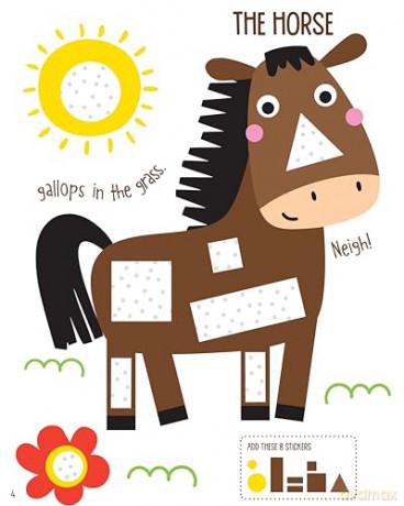 Sticker Fun: Learn About Animals - Logan Powell [KSIĄŻKA]