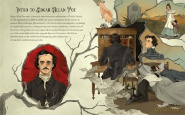 Sticker Jigsaw: The Edgar Allan Poe Collection - Poe [KSIĄŻKA]