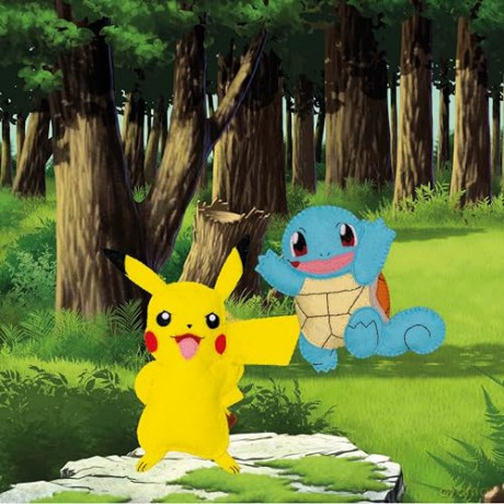 Stitch 50 Pokémon: Easy sewing patterns for adorable Pokémon felties - Alison J Reid [KSIĄŻKA]