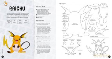 Stitch 50 Pokémon: Easy sewing patterns for adorable Pokémon felties - Alison J Reid [KSIĄŻKA]