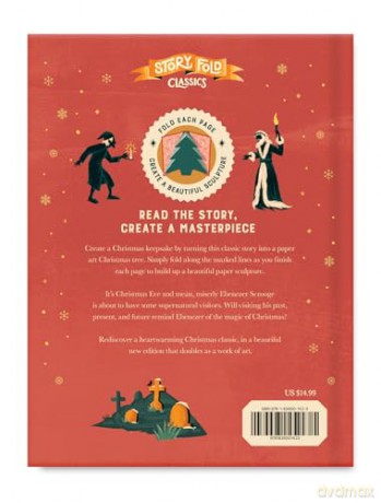 Story Fold Classics: A Christmas Carol: Fold this Book into a Masterpiece - Charles Dickens [KSIĄŻKA]