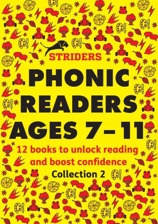 Striders Phonic Readers Collection 2 - x12 Little Wandle high-low decodable readers for ages 7+ (Striders Phonics Readers) - Giles Clare [KSIĄŻKA]