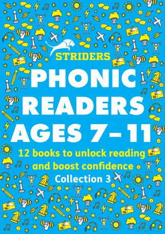 Striders Phonic Readers Collection 3 - x10 Little Wandle high-low decodable readers for ages 7+ (Striders Phonics Readers) - Giles Clare [KSIĄŻKA]