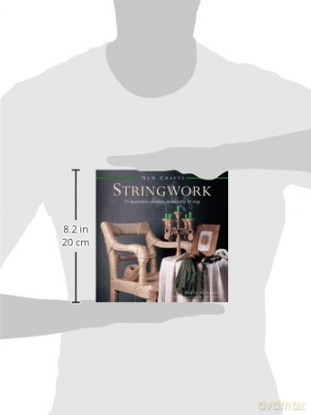 Stringwork (New Crafts): 25 Decorative Projects Shown Step by Step - Deena Beverley [KSIĄŻKA]