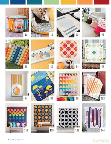 Stylish Quilter: Traditional Craft for a Modern World - Kiley Ferons [KSIĄŻKA]